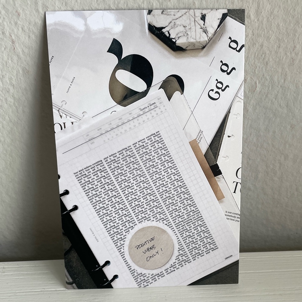Cloth & Paper Vintage Journal Card